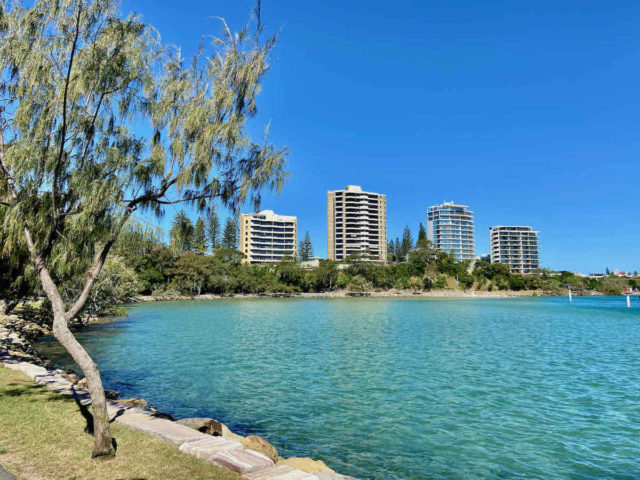 Point Cartwright and Mooloolah River