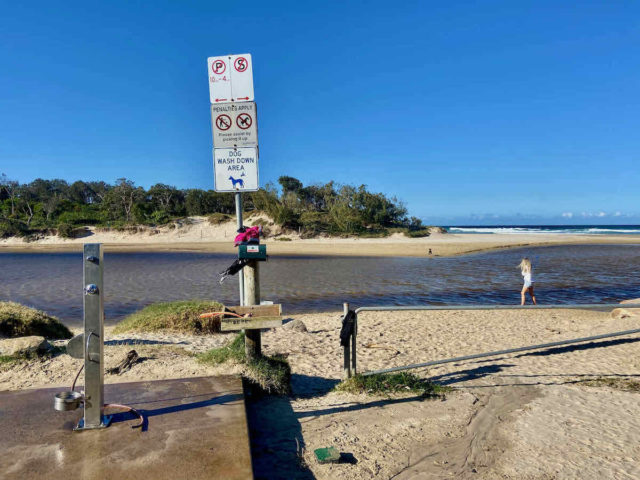 Stumers Creek Dog Wash Down Area