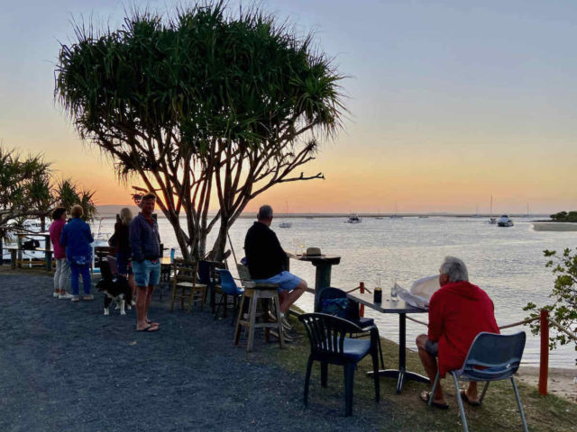 Sunset at 1770 Marina