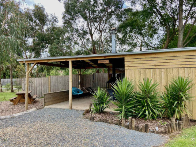 BBQ Area at Erica Caravan Park