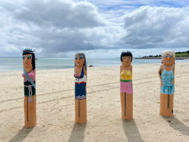 Eastern Beach Bollards