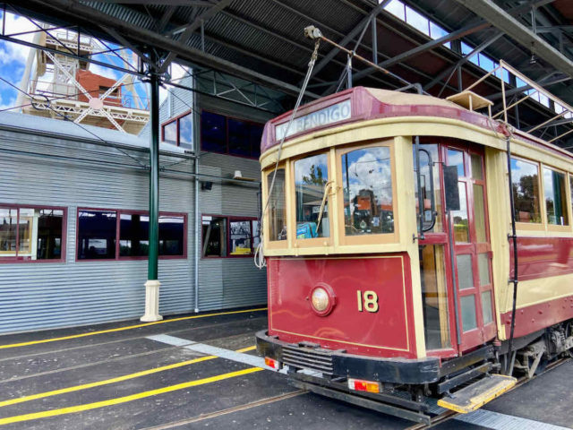 Vintage Talking Tram Bendigo