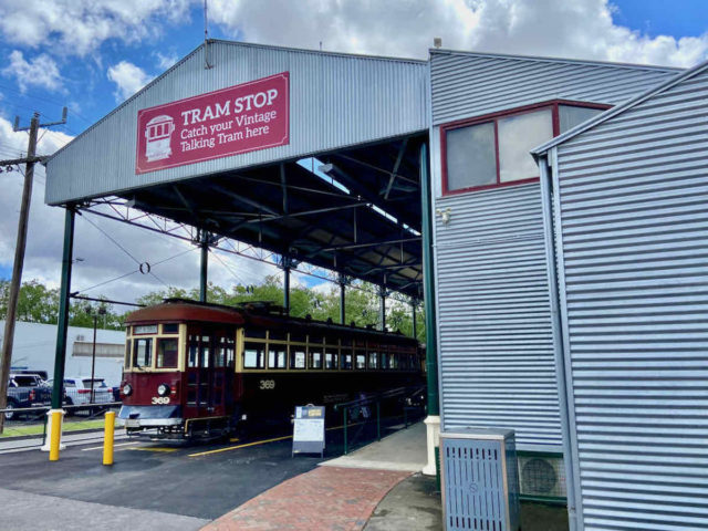 Vintage Talking Tram Stop