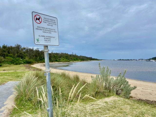 Dog Restrictions Lakes Entrance Beaches