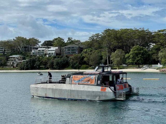 YNOT Ferry to Tea Gardens