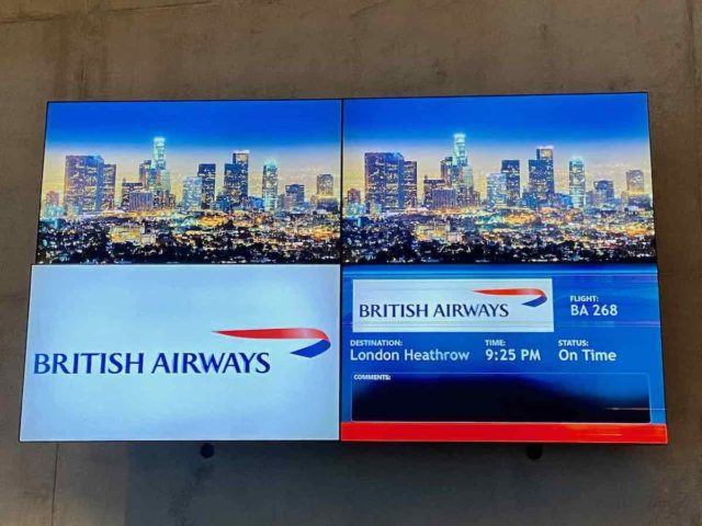 British Airways Sign