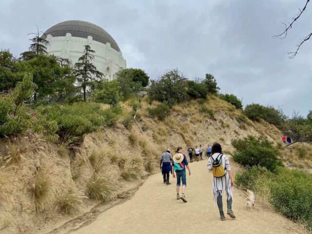 Griffith Park Hiking with Dog