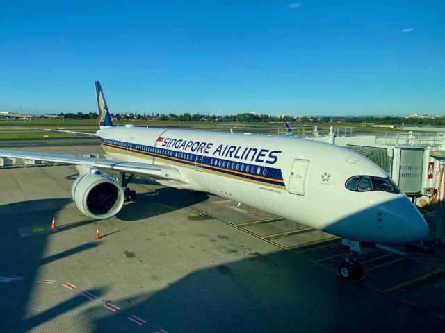 Singapore Airlines Plane