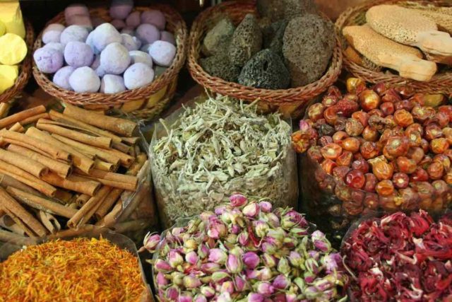 Spices at Market in Dubai