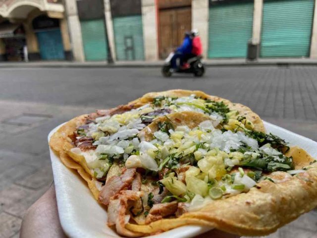 Street Tacos in Mexico City
