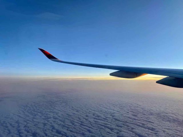 Delta Airlines Plane Wing