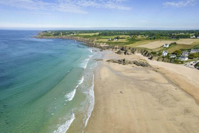 Brittany Campsite Beach