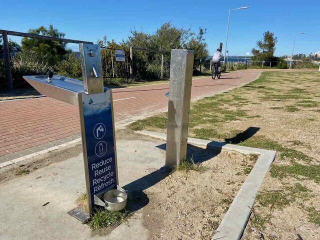 Water Fountain near Kyeemagh Dog Beach