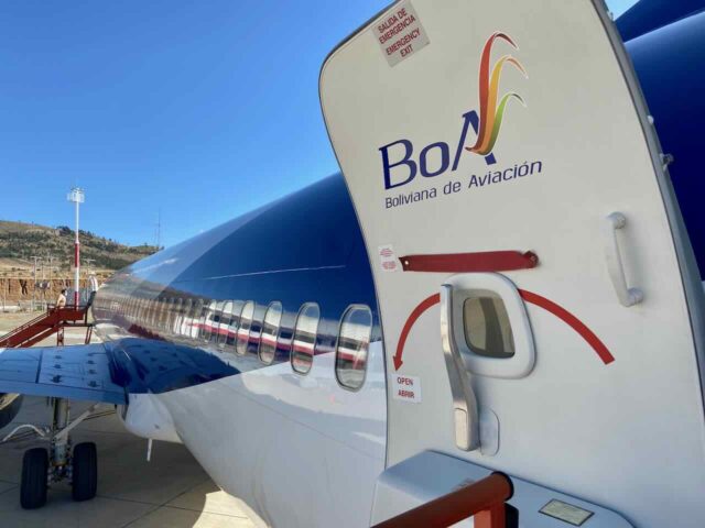Boliviana de Aviación Plane