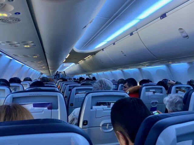 COPA Airlines Plane Interior