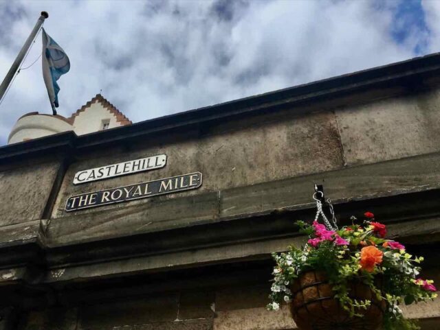 The Royal Mile Sign