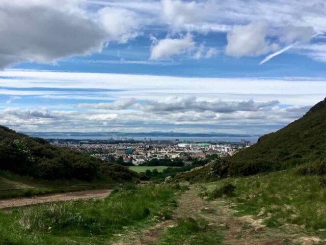 View from Arthurs Seat