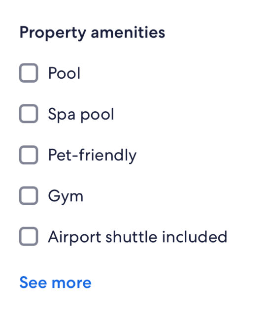 Hotels dot com Pet-Friendly Filter App 2025