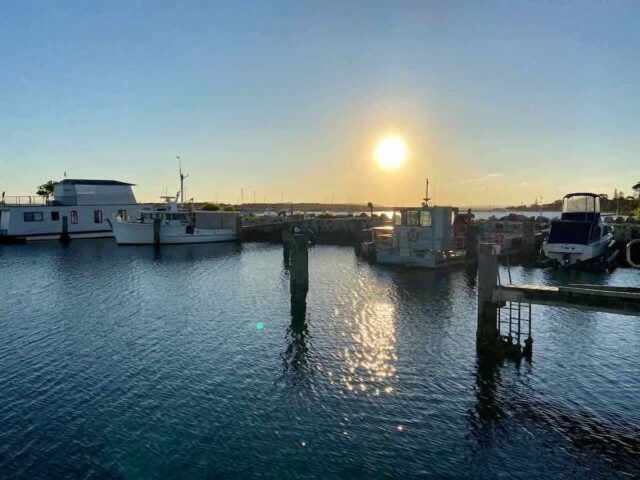 Sunset in Iluka on the Clarence River