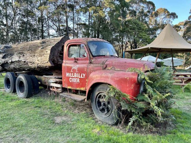 Hillbilly Cider Truck and Outdoor Area