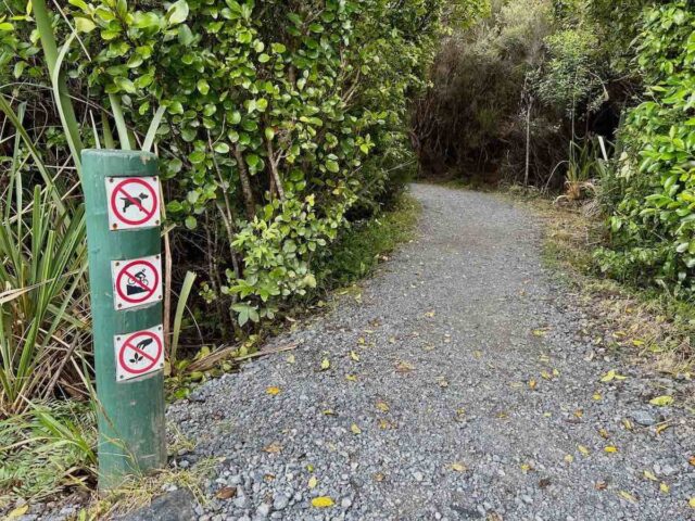 No Dogs National Parks New Zealand