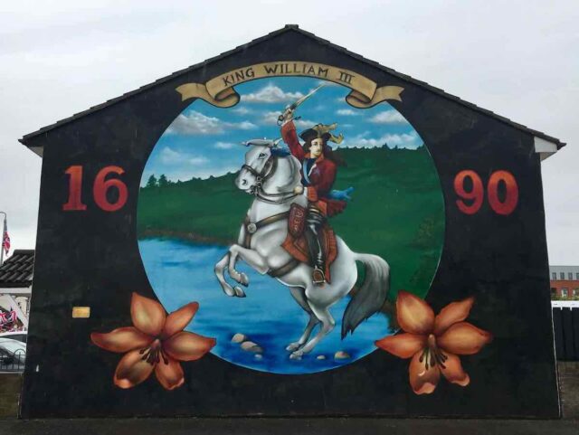 Belfast King William III Mural