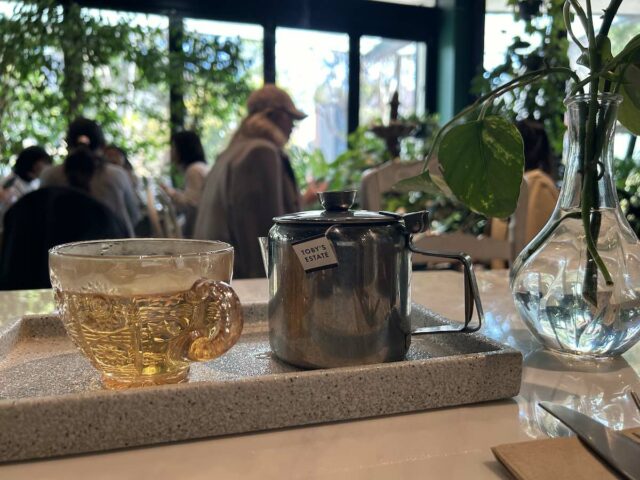 Tea at Cafe Lost and Found
