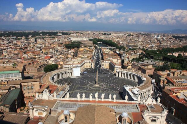 Vatican City from St Peters