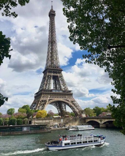 Eiffel Tower with Boat Cruise