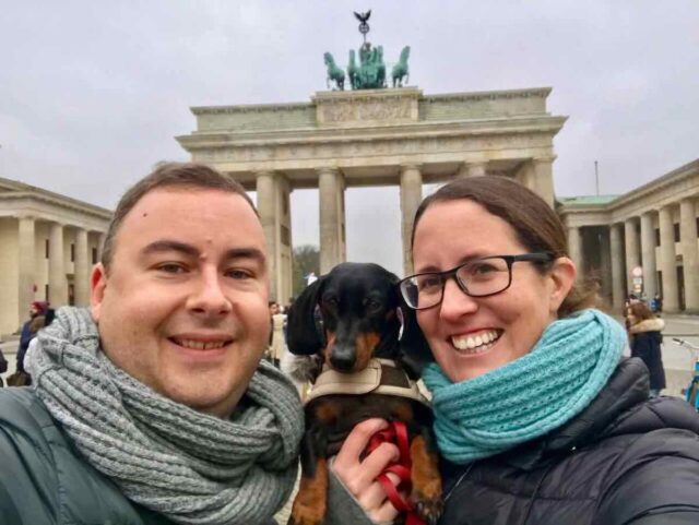 Selfie at Brandenburg Gate