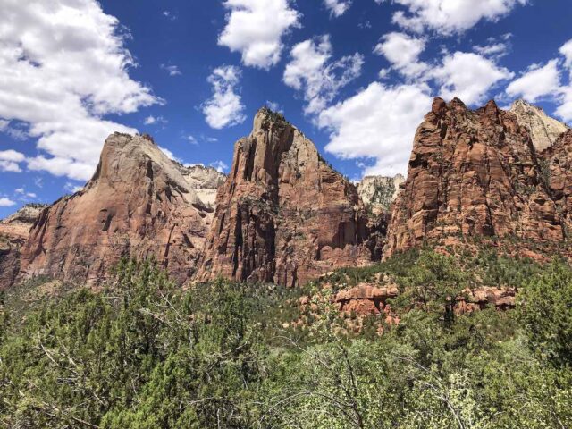 Court of the Patriarchs Zion NP Utah