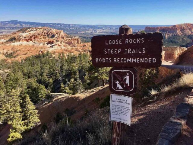No Dogs Trail at Bryce Canyon