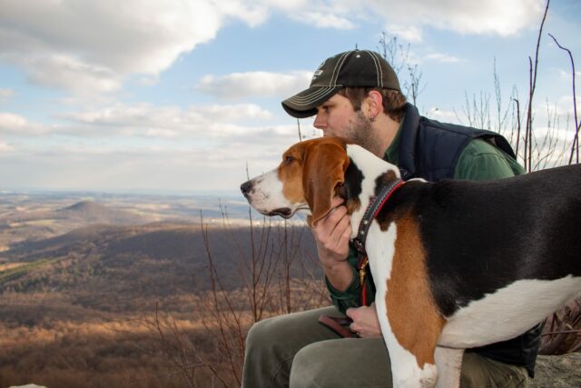 The Pinnacle with dog