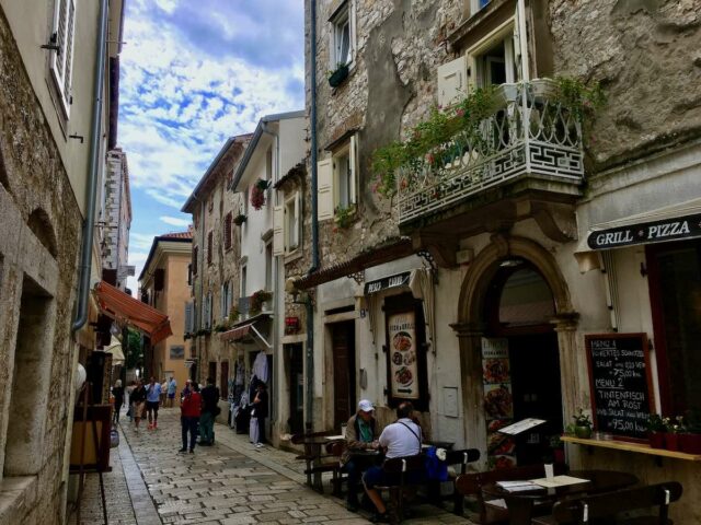 Porec Laneway Cafes