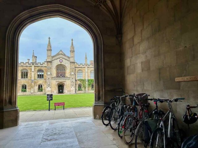 Peering Inside Corpus Christi College Cambridge