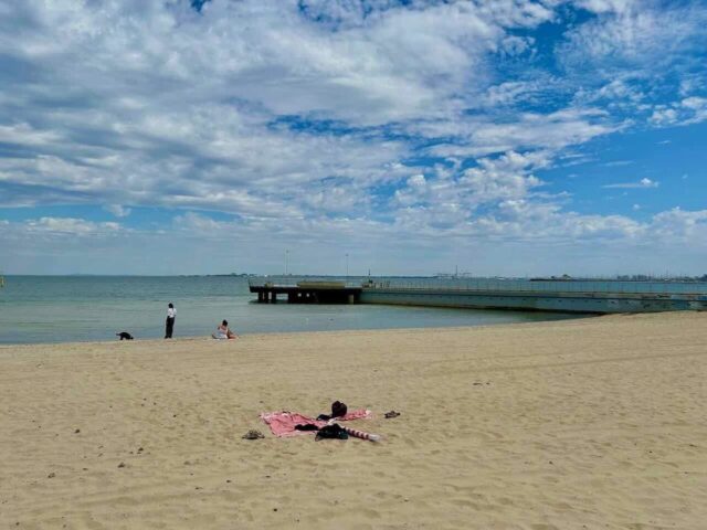 St Kilda Beach Dog Off Leash Area