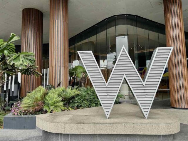 W Hotel Brisbane Sign