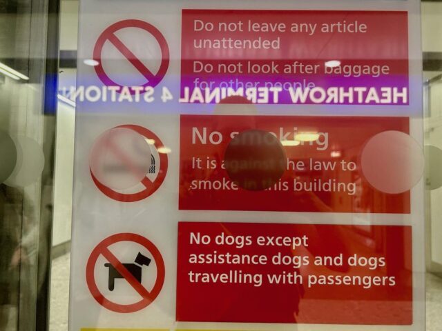 Heathrow Terminal 4 Sign