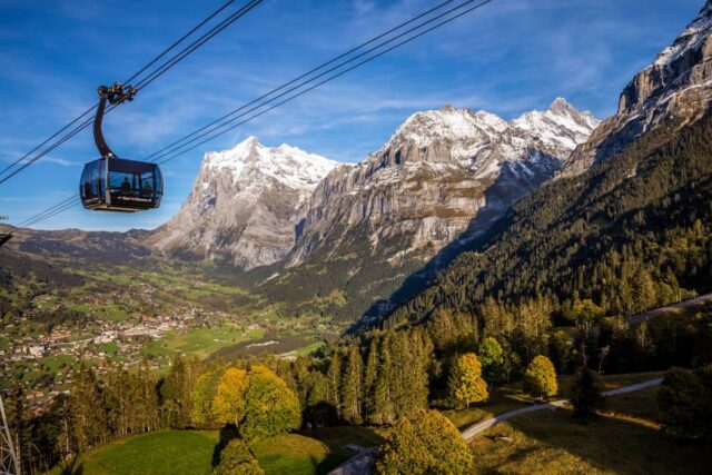 Eiger Express above Grindelwald
