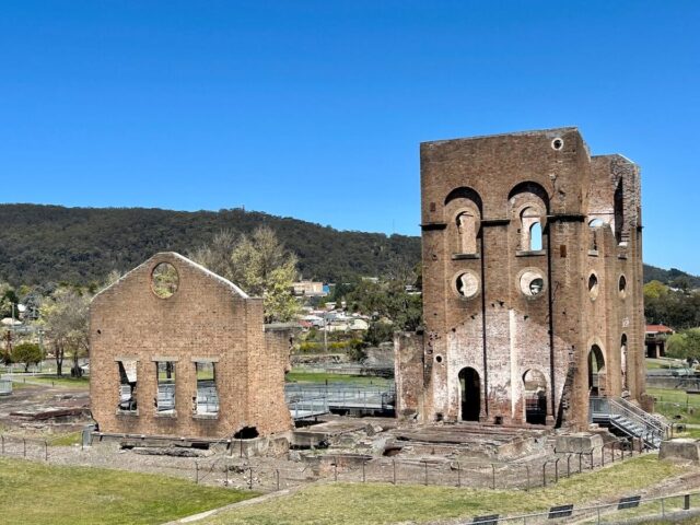 Buildings at Blast Furnace Park