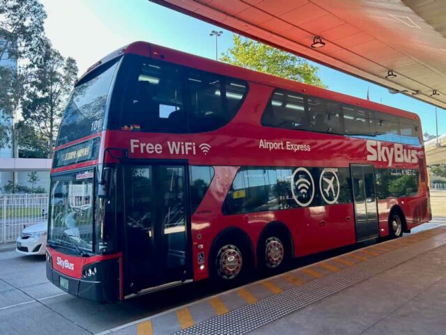 SkyBus at Melbourne Airport