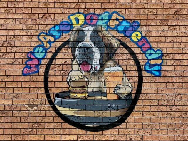 Chubbs Dog-Friendly Mural