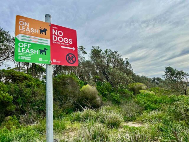 Narrawallee Beach Sign