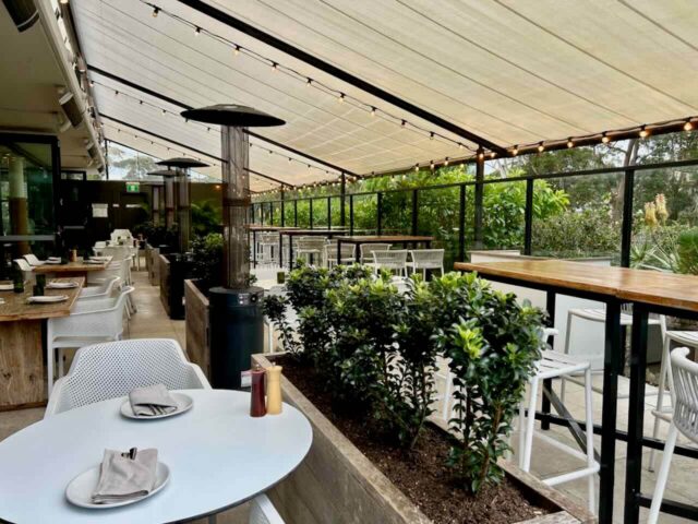 Bannisters Rooftop Bar & Grill Outside